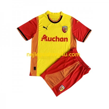 Fotbalový Dres RC Lens Dětské Domácí 2023/24